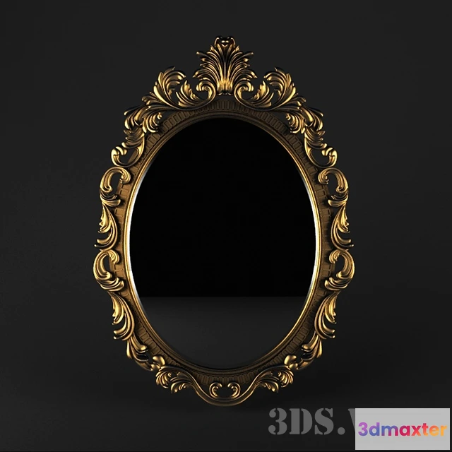 1600902 - decoration - Classic Wall Mirror 3D Max