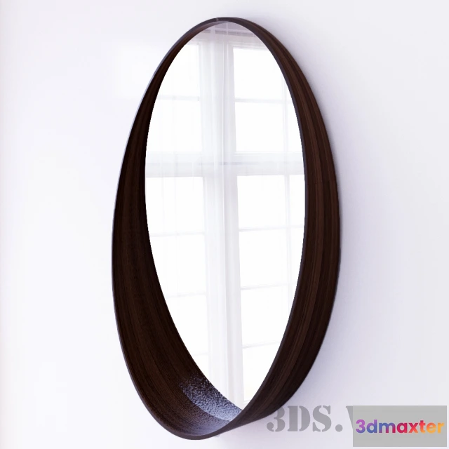 1600914 - decoration - Modern Small Wall Mirror 3D Max