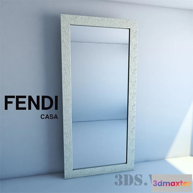 1600926 - decoration - Mirror Fendi Casa 3D Max