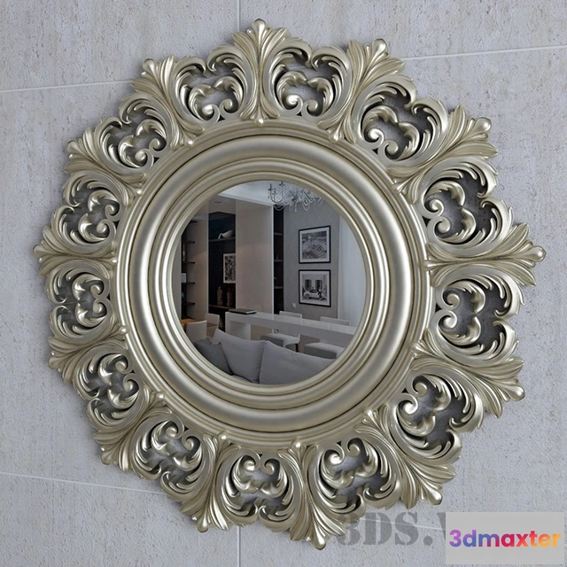 1600958 - decoration - Bathroom wall mirror 3D Max