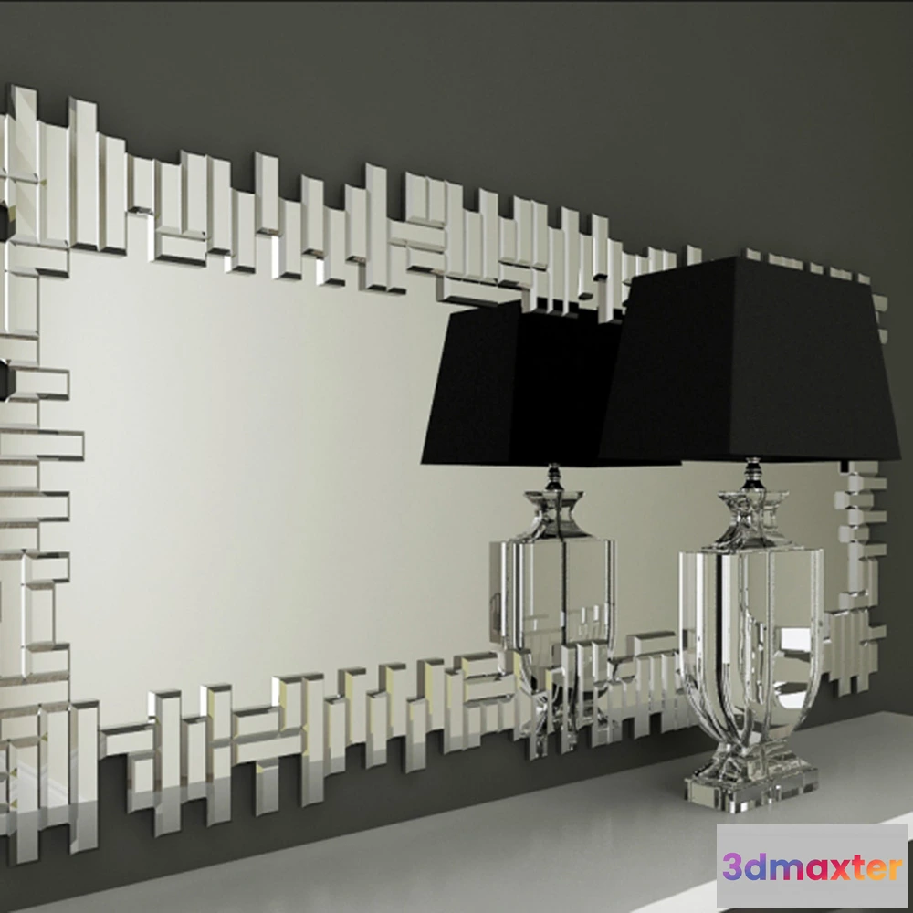 1600978 - decoration - Mirror KFH 260 3D Max