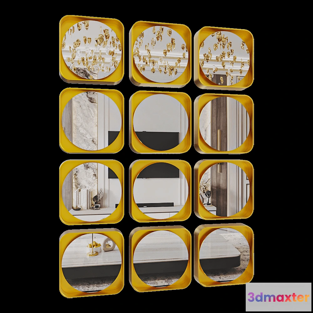 1600990 - Varket - Mirror panel 3 3D Max