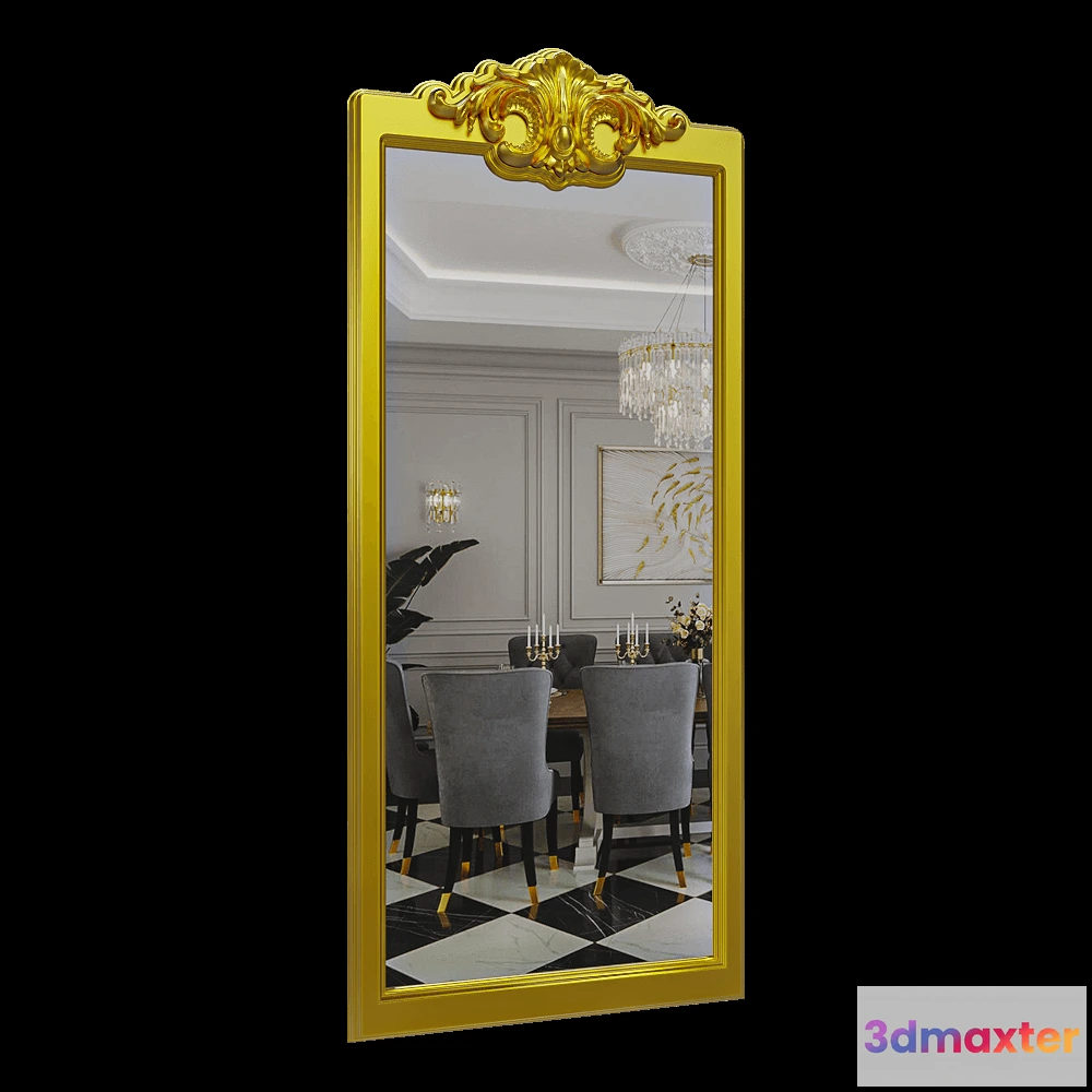 1601070 - Varket - MIrror Corona Antica 3D Max