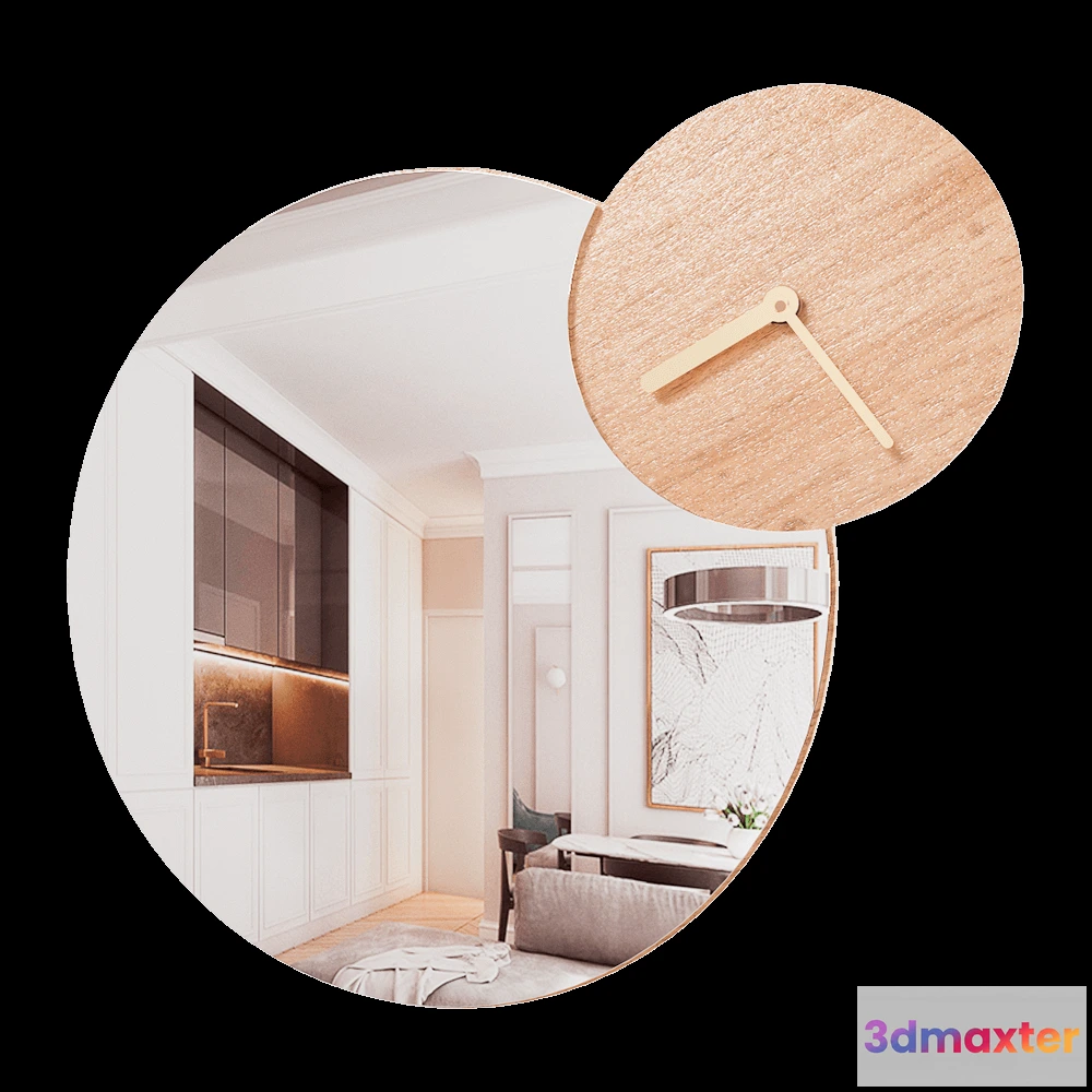 1601098 - Woud - Timewatch mirror 3D Max