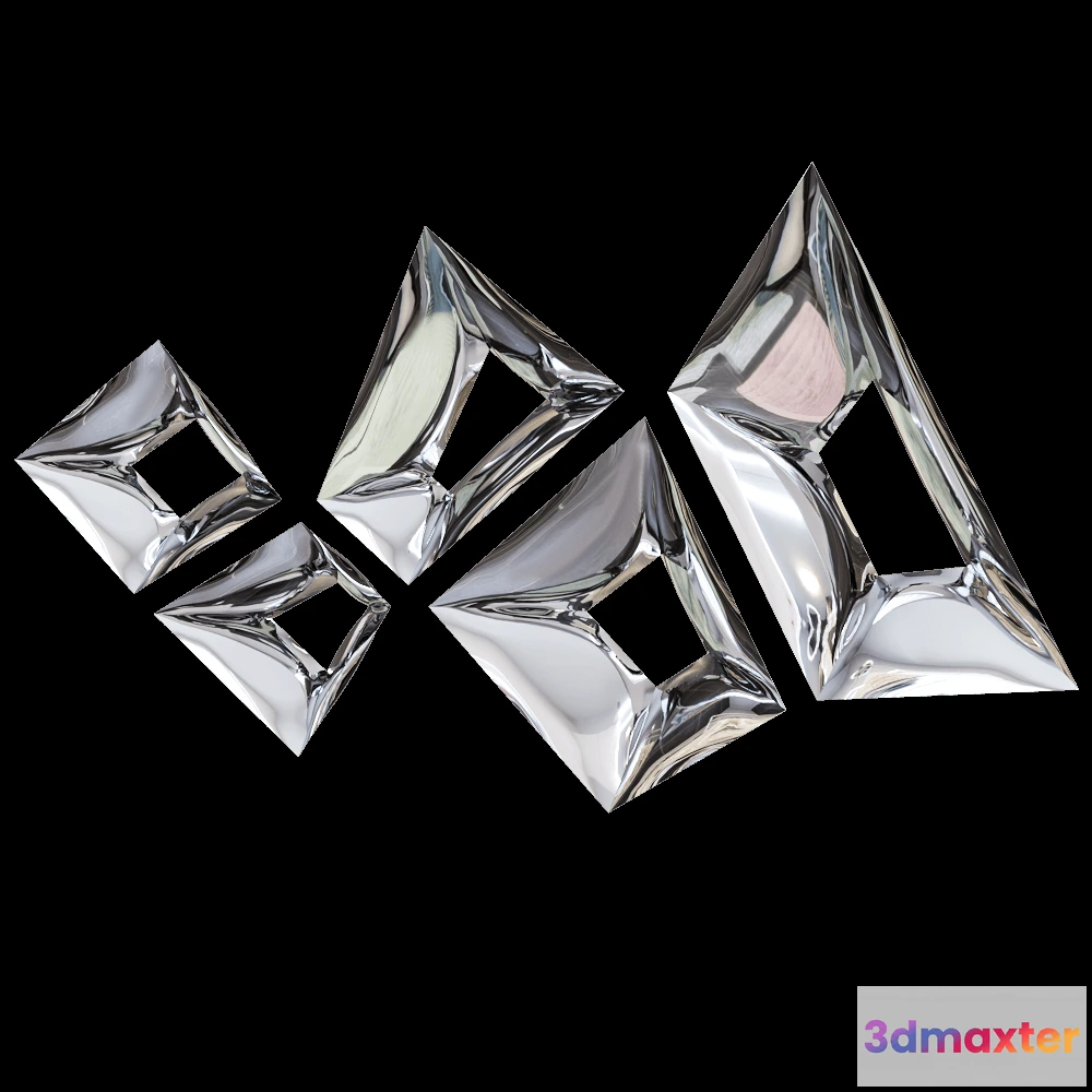 1601106 - Zieta - Mirrors Crystal 3D Max