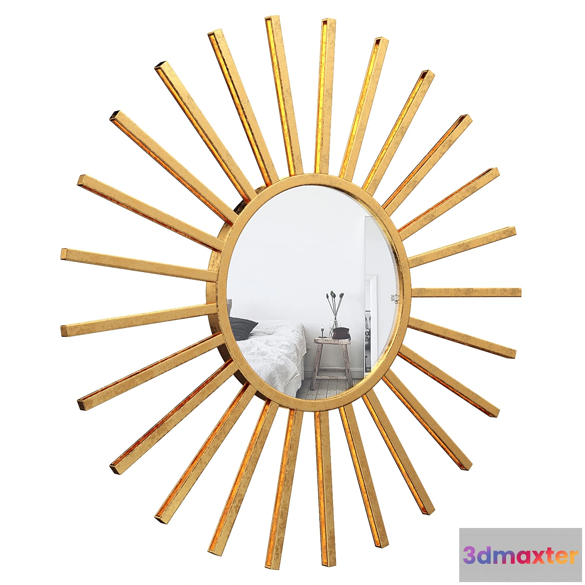 549845 - Neetu Modern Sun Accent Mirror EYQN5240