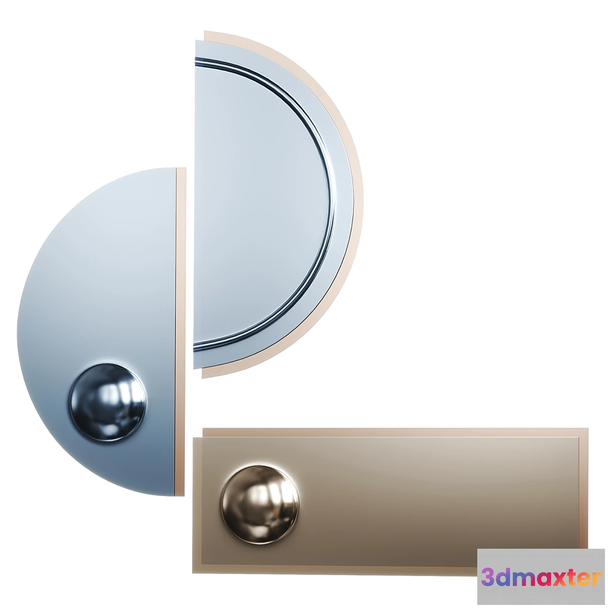 593146 - Fendi Domino Mirror