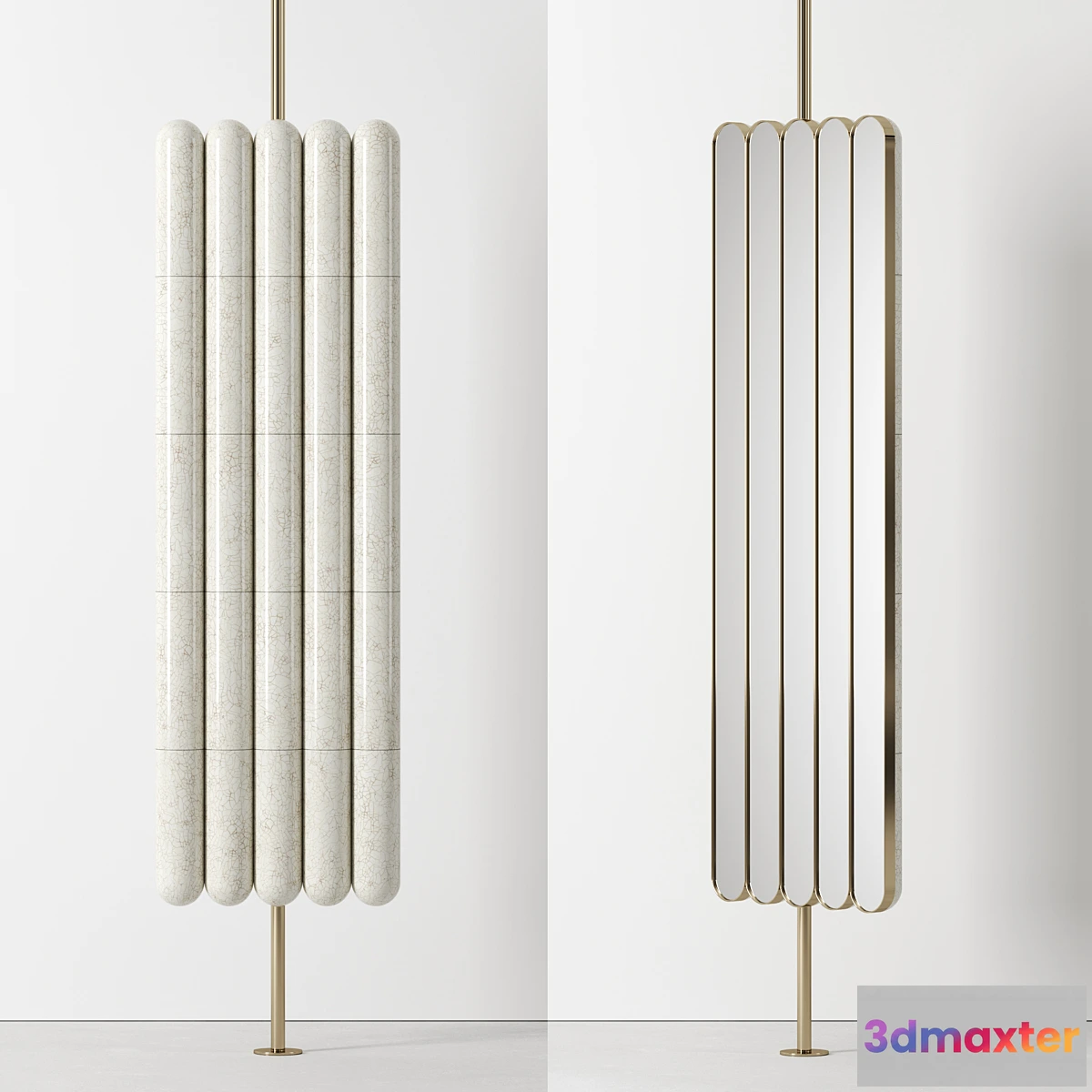 595119 - Raku-Yaki Swinging Mirror by Emmanuelle Simon