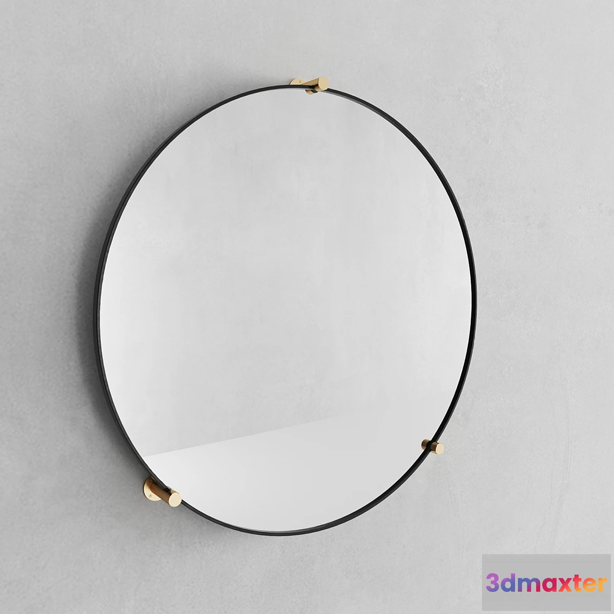 595121 - Jamison Circular Wall Stud Mirror