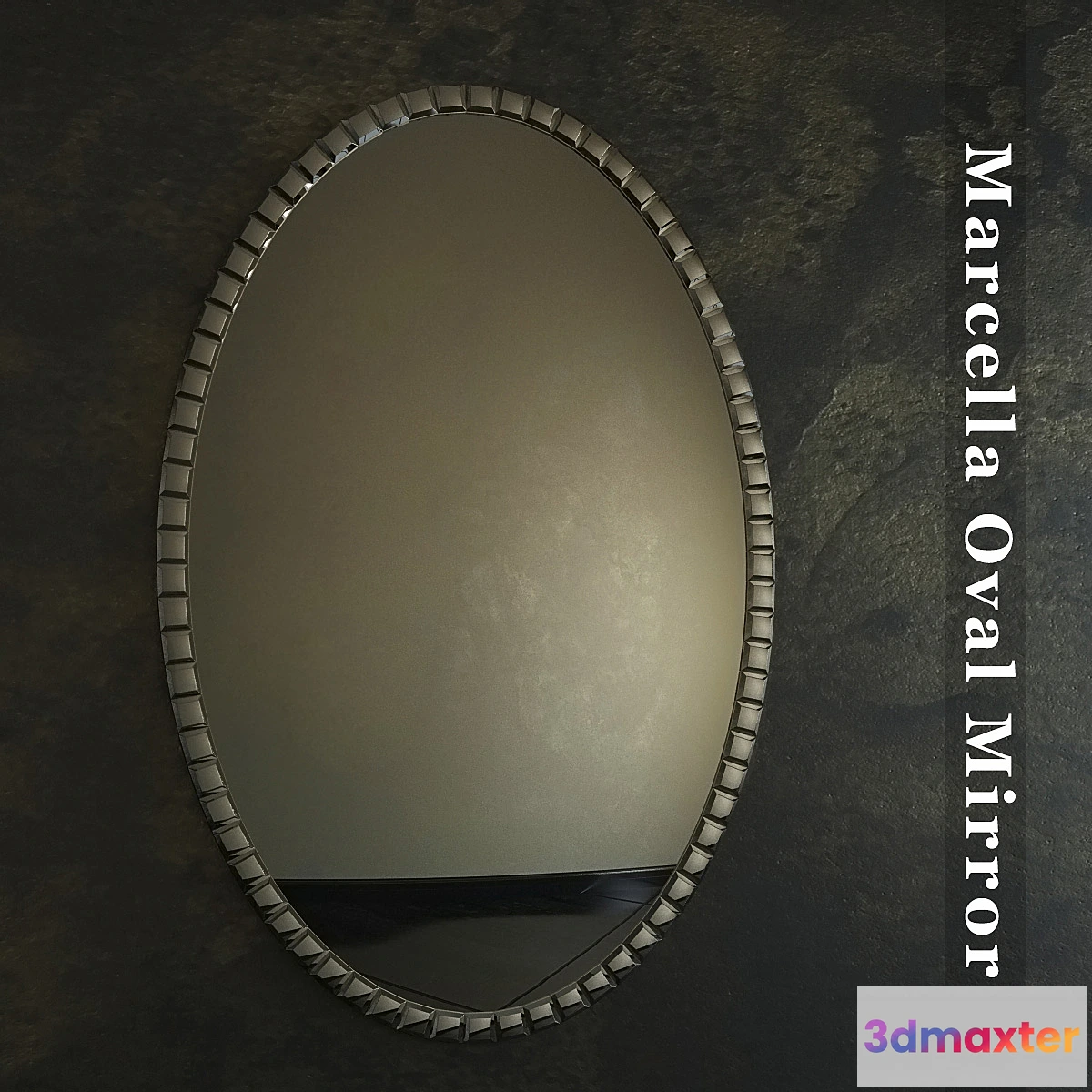 628993 - Marcella Oval Mirror