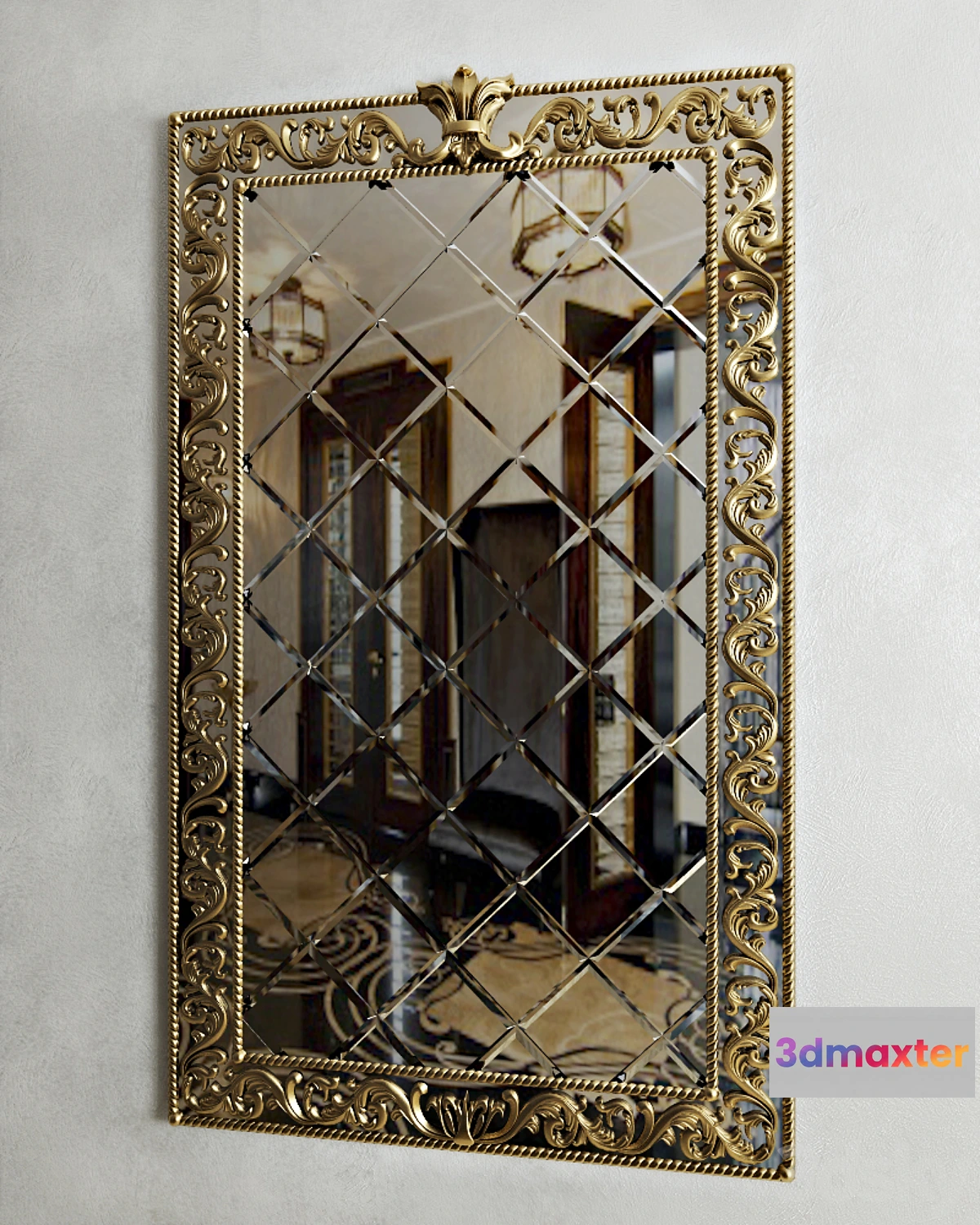 629005 - Mirror with a pattern