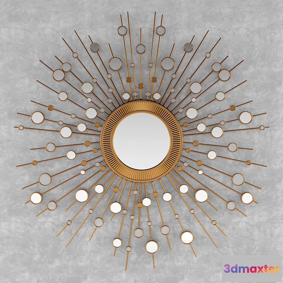 633063 - Art deco mirror - No.2