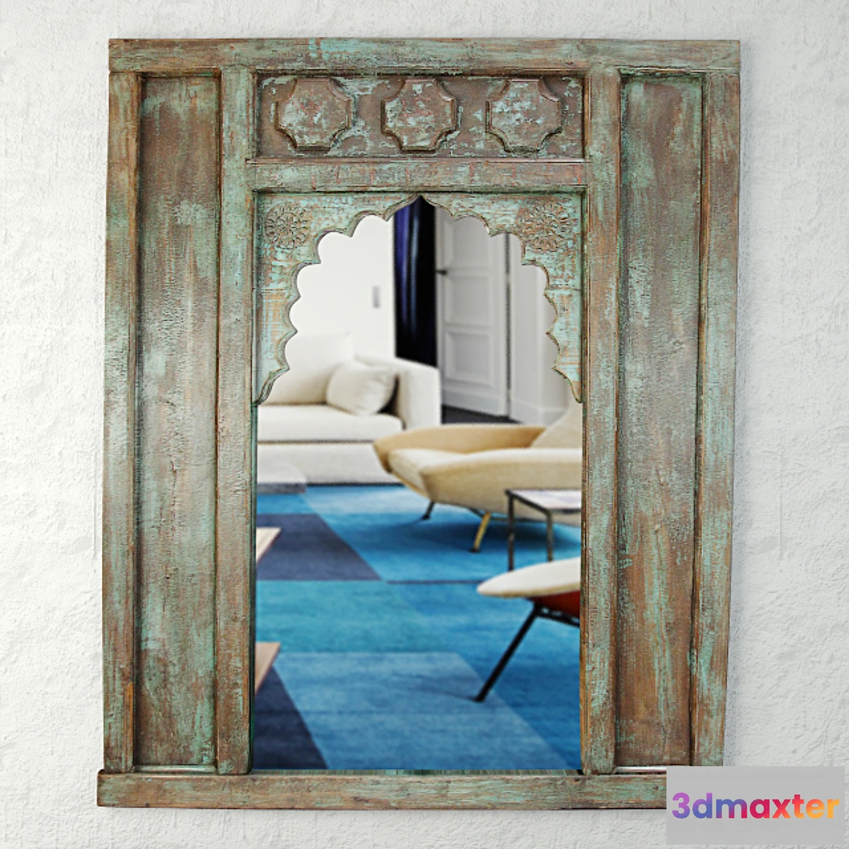 646931 - 19th-C. Turkish Mirror