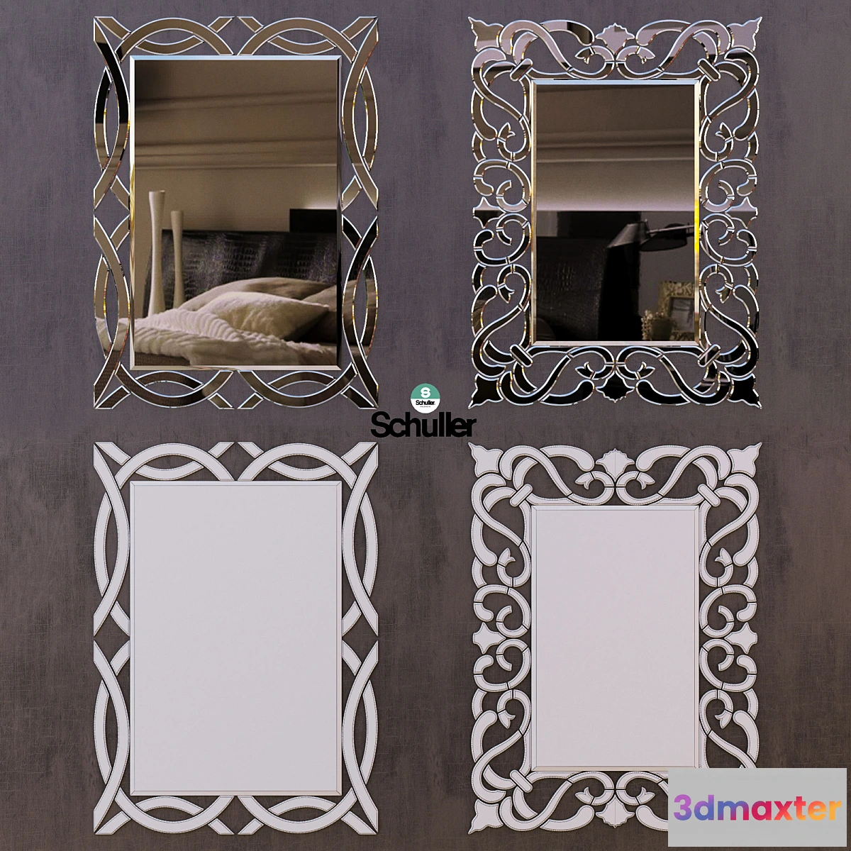 670197 - Set of two mirrors Schuller