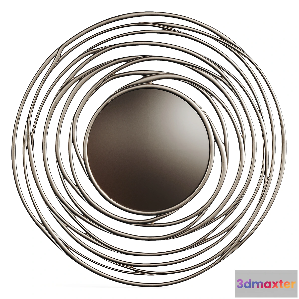 681646 - Luxury Mirror Round Metal 0056 GOLD