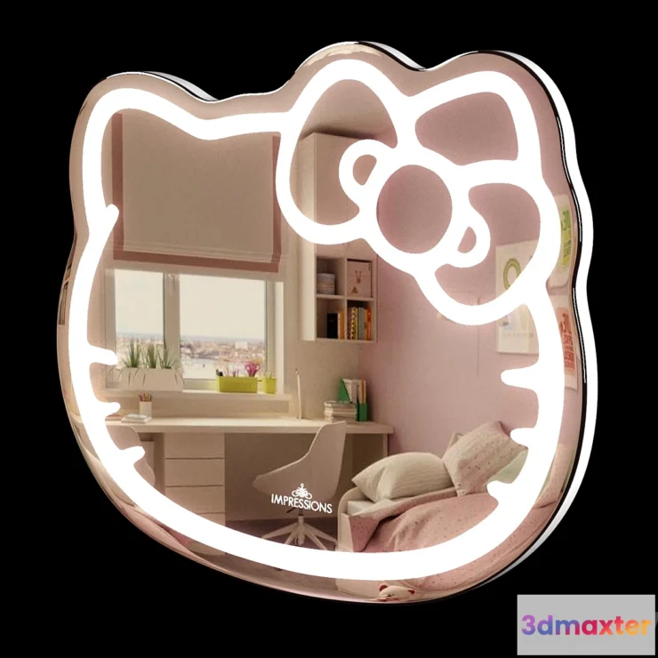 681650 - Hello Kitty LED Mirror