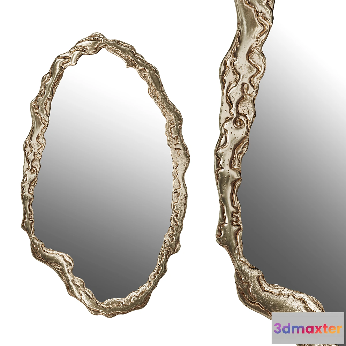 704212 - AMBER Vetvi Store Mirror