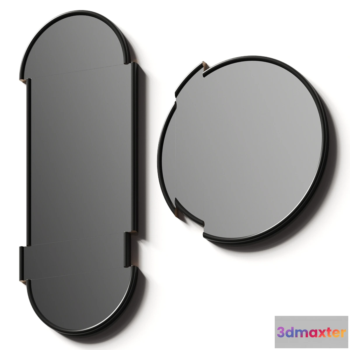 704224 - Lee Broom Split Wall Mirrors
