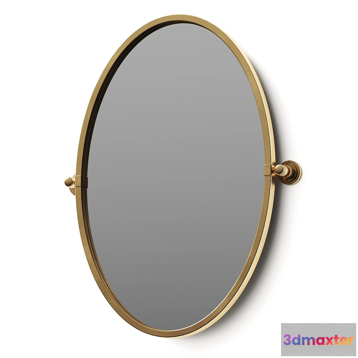 704228 - Rejuvenation Rigdon Oval Pivot Mirror