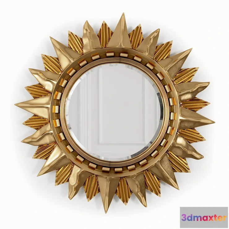 741631 - Mirror-sun Sol Gold - No.2