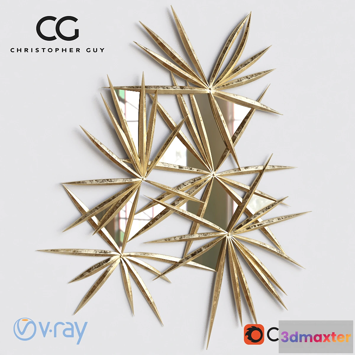 799802 - Christopher Guy Stellaire Mirror (50-3041) - No.2