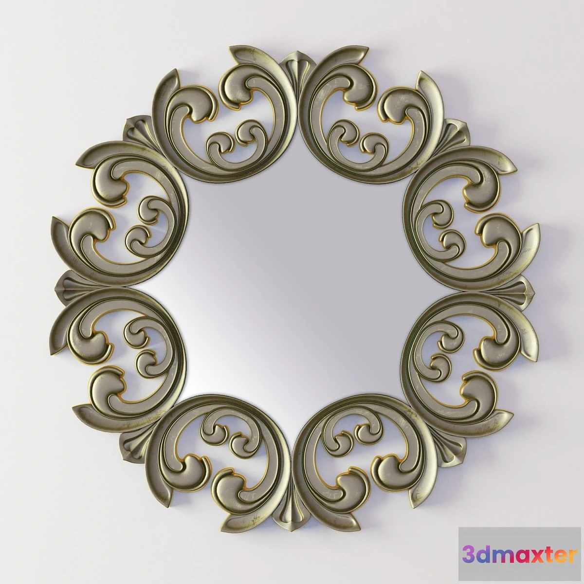 808516 - Wall mirror round - No.2