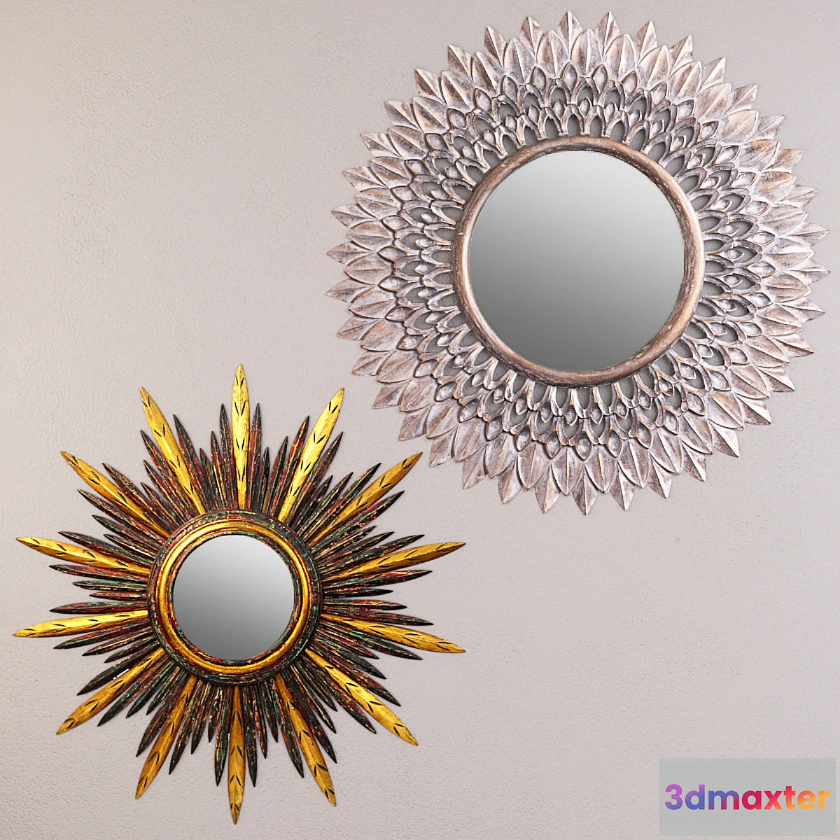 808536 - Sunburst & Starburst Mirrors - No.2