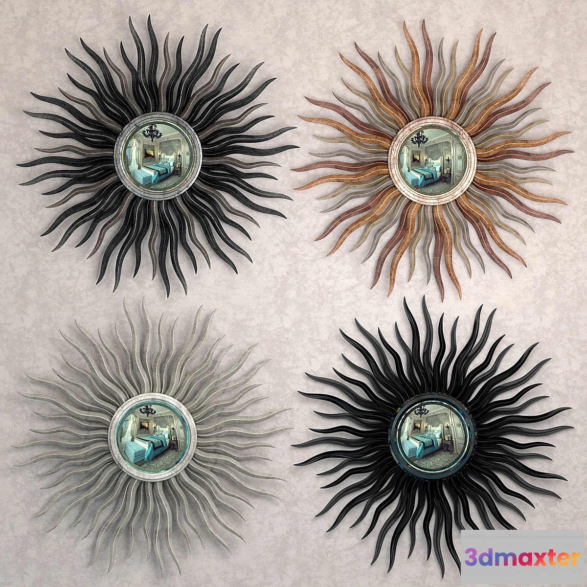 820400 - Mirror CHRISTOPHER GUY 50-1520 (Espejo Sol)