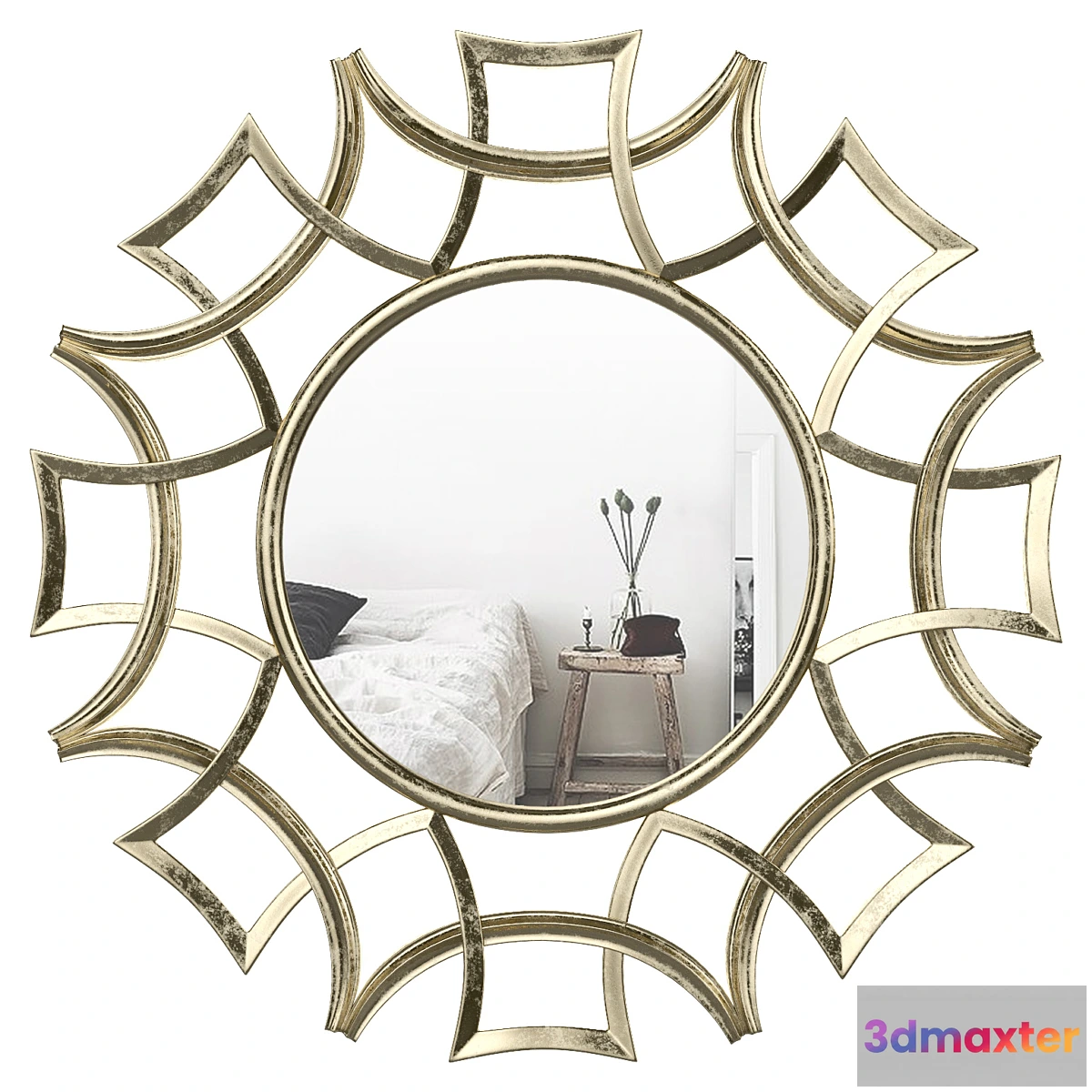 827946 - Brylee Traditional Sunburst Mirror WRLO6935 - No.4