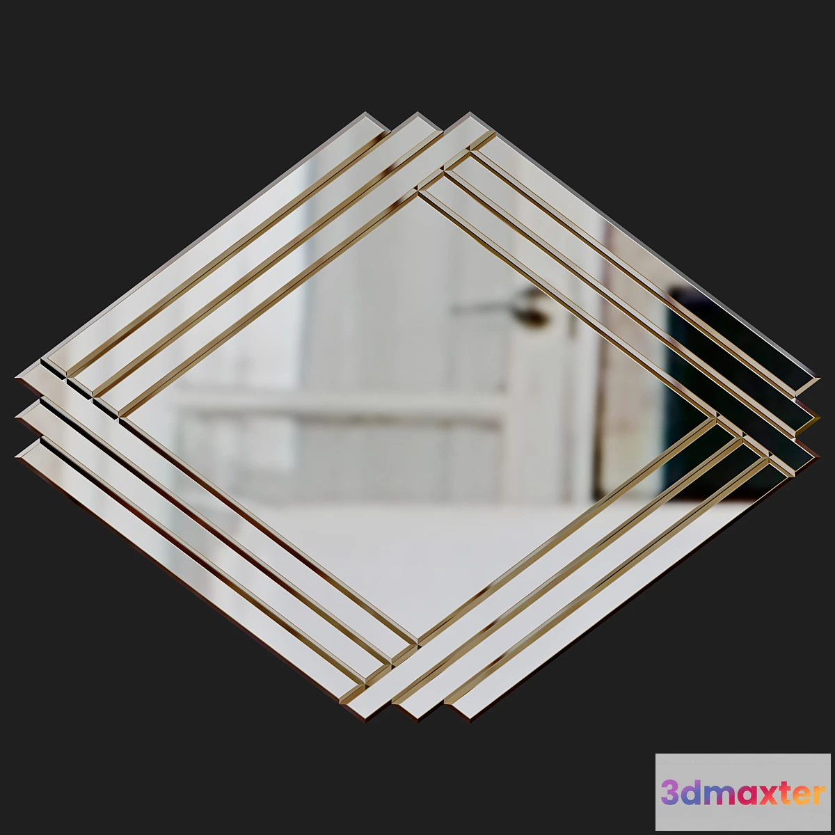827972 - Art Deco Mirror - No.4