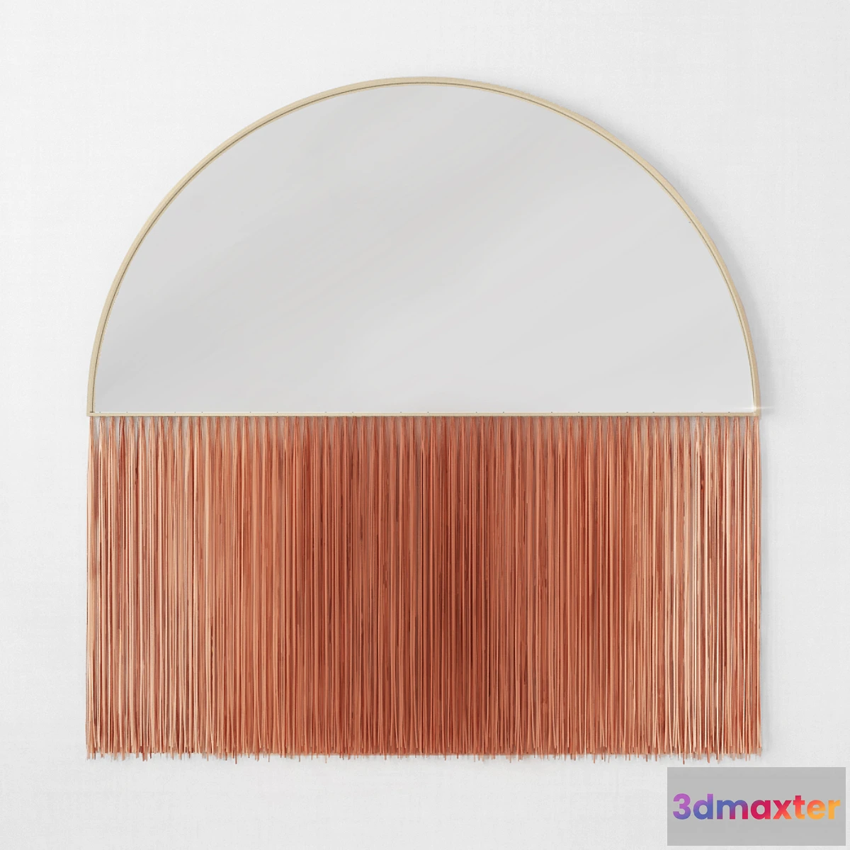 828110 - Mirror Luna with fringe - No.3