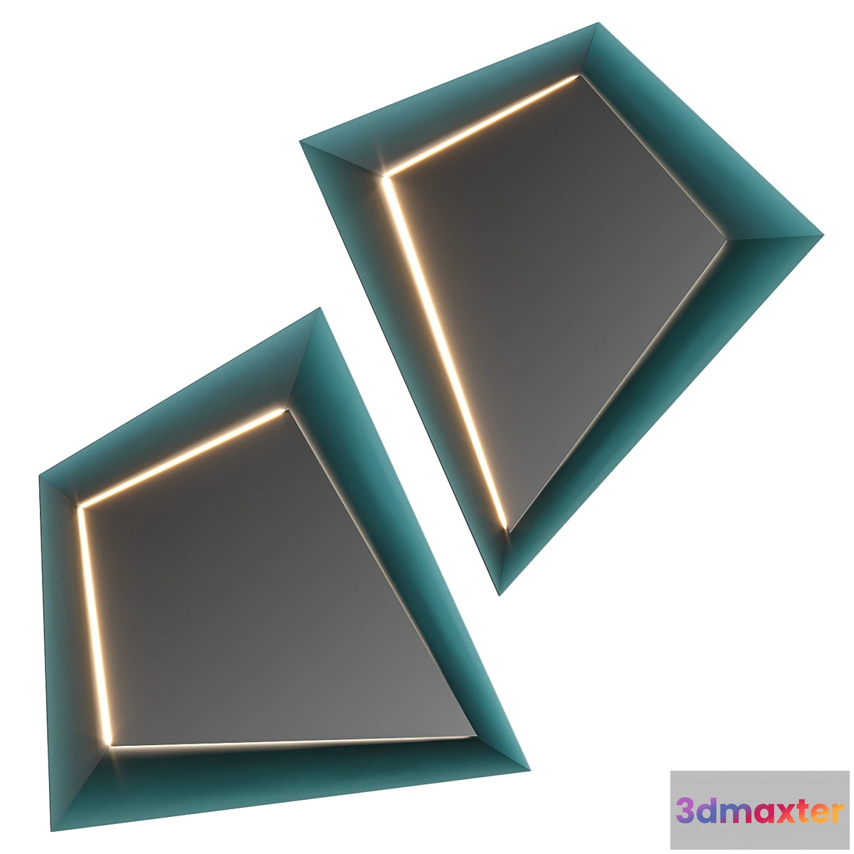 828176 - Reflex Angelo Quartz Asymmetric Mirror - No.3