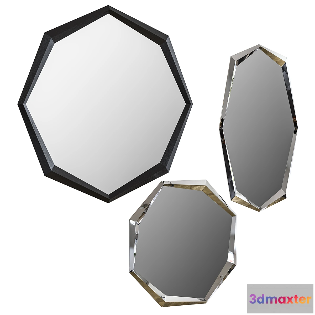 869883 - Cattelan Italia Emerald & Magnum Mirrors Set - No.4