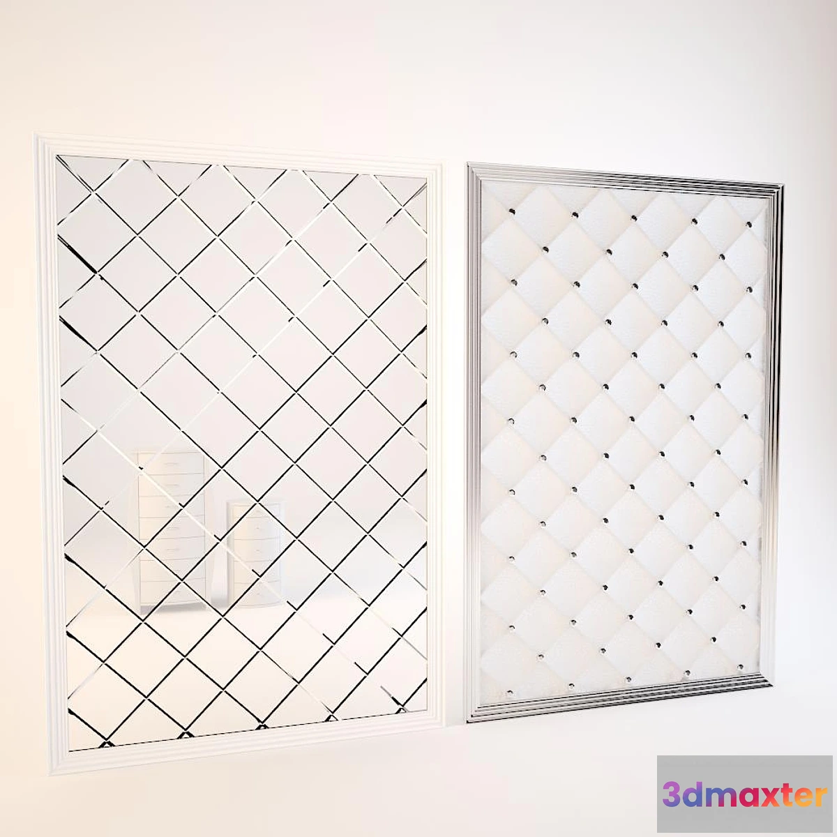 891980 - Mirror tiles with fascetom + stitch