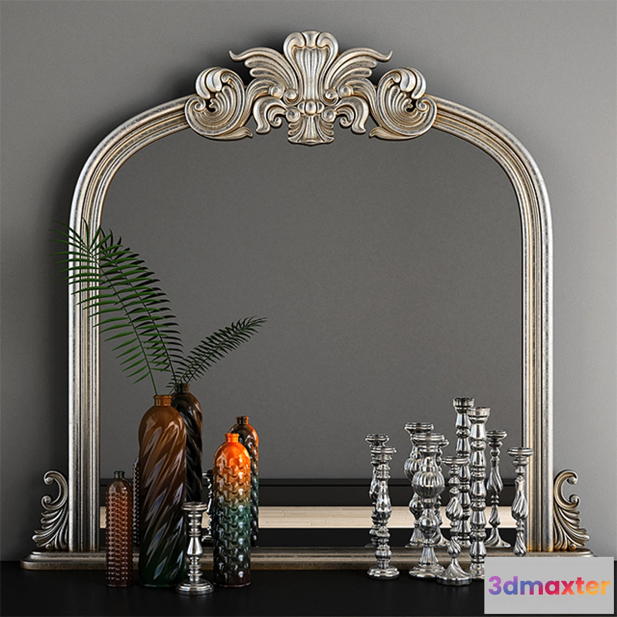899994 - Haversham Overmantel Mirror - No.2
