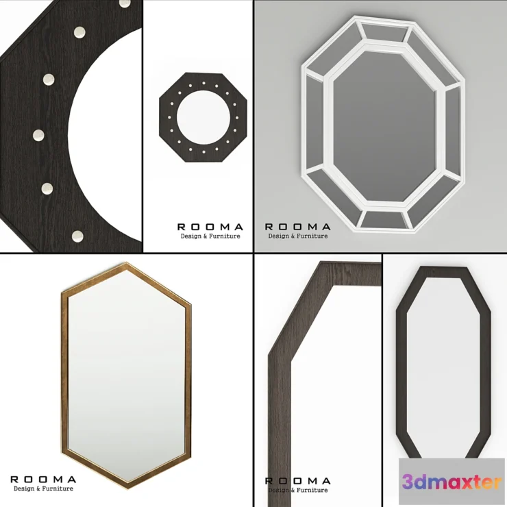 900004 - Mirror Adam Gala Ilon Mars Rooma Design - No.2