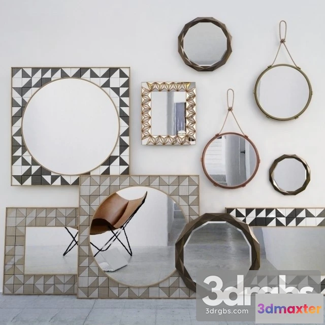 927338 - Anthropollogie Mirrors Set