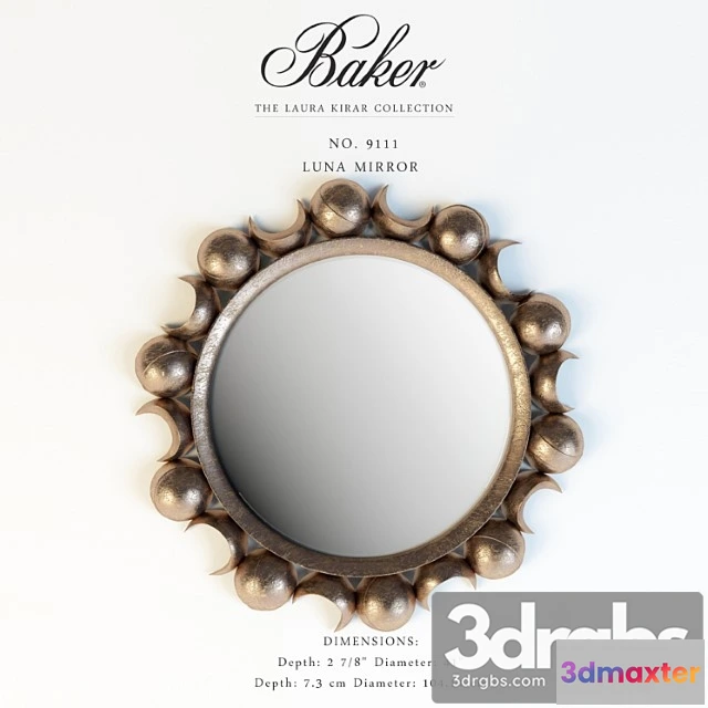927368 - Baker No. 9111 Luna mirror
