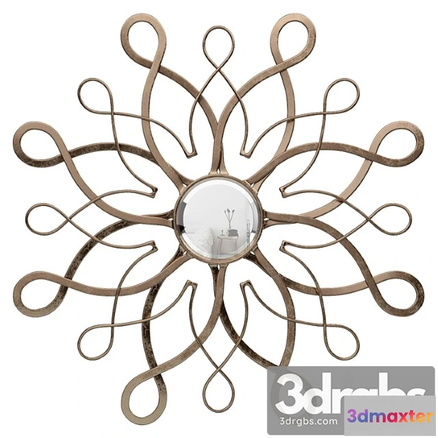 927370 - Barnabas sunburst accent mirror rdbl4428