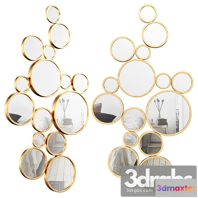 927392 - Bubbles wall mirror vyq6540