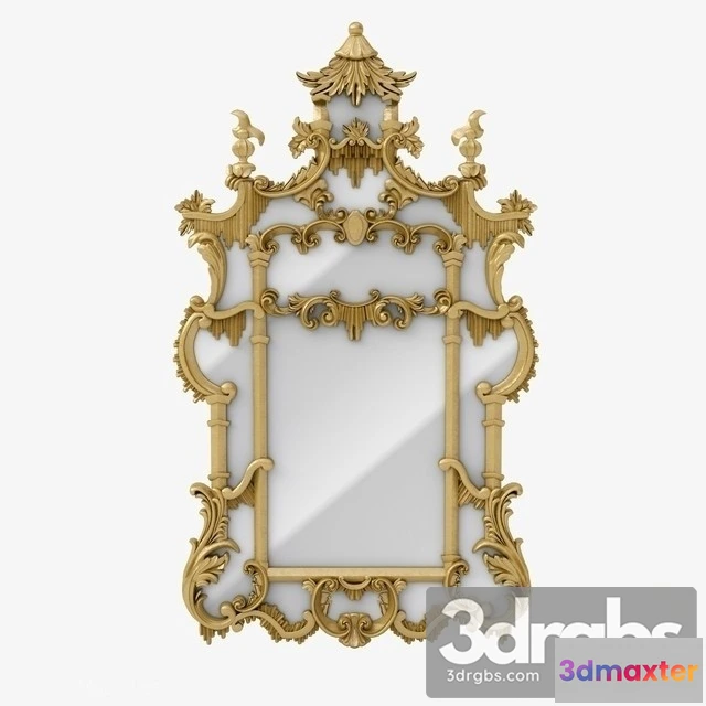 927412 - Chinoiserie Mirror
