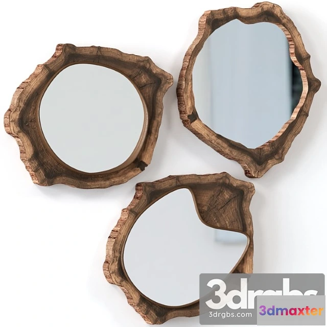 927450 - Collection of slab mirrors.