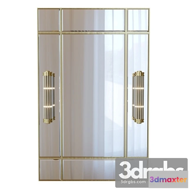 927502 - Eichholtz mirror beaumont with light