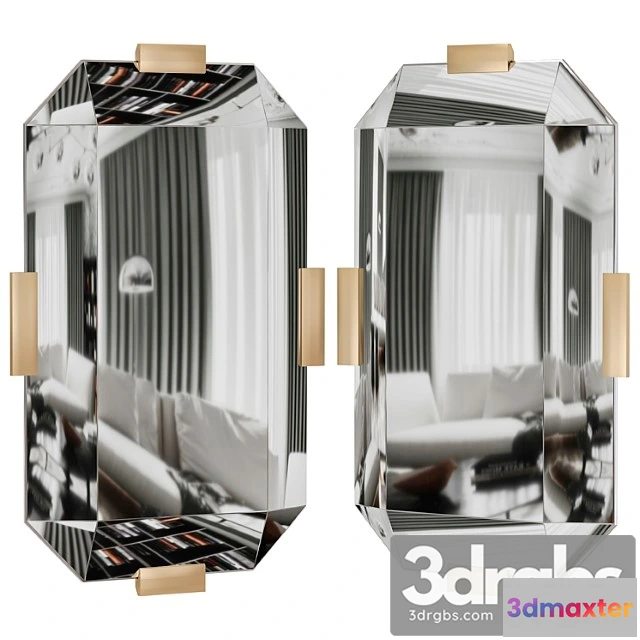 927516 - Emerald Mirror By Baker