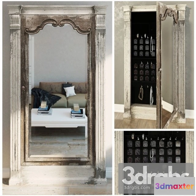 927528 - Floor mirror Hooker Furniture