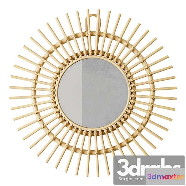 927562 - H&m home rotan mirror