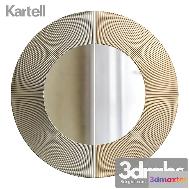 927614 - Kartell framed mirror