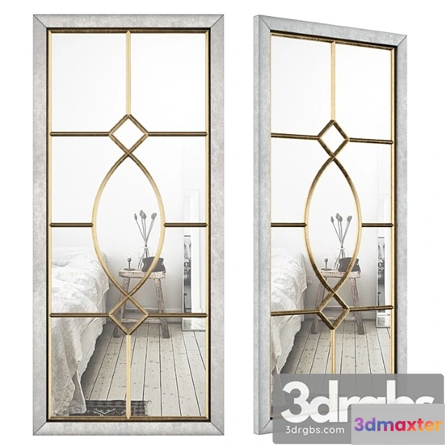 927652 - Mercersburg window wall accent mirror