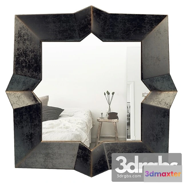 927656 - Metal wall mirror sgbh2295