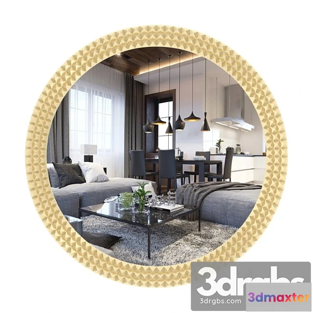 927844 - Modern mirror egypt by cattelan italia 3